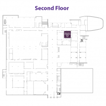 Bernard J. Pitts Conference Room on floor map
