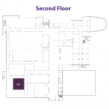Room 227 on floor map