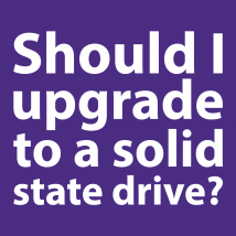 Switching out your hard drive for a solid state drive (SSD) can seem daunting, but it’s often worth the time. SSDs are faster than traditional hard drives, as well as less likely to fail. They are also much less expensive than they used to be. A solid state drive may still cost more than a traditional hard drive of the same storage size, but you’re also purchasing speed, reliability, and a longer lifespan. Come in to Cat Tech and talk to us about upgrading to an SSD today!