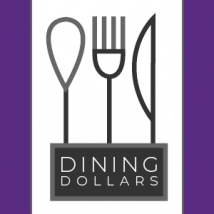 Dining Dollars with illustrated utensils