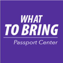 Purple background with What to Bring in the middle